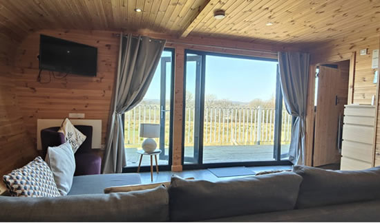 Luxury glamping pod manufacturer in Wales