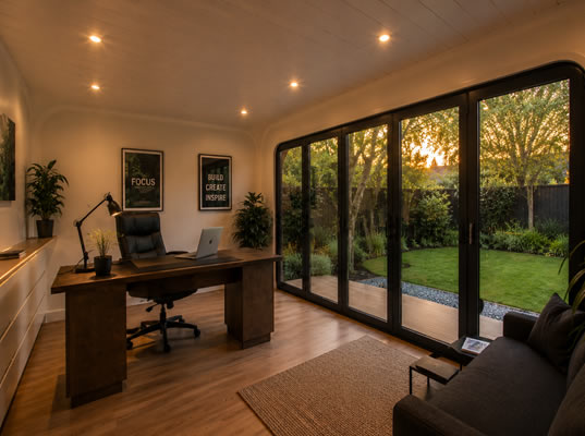 Office Pod Interior Wales